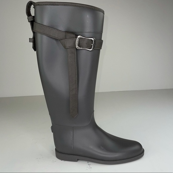 Dirty Laundry Rise Up Rain Boot Gray 7 - Picture 4 of 16